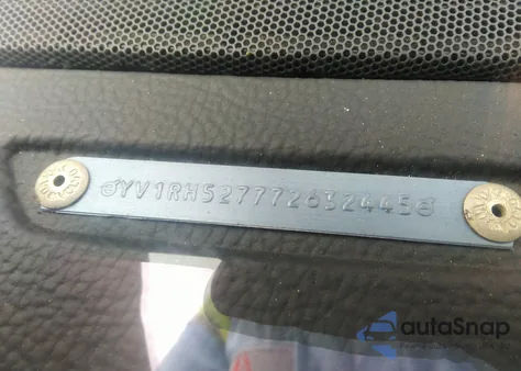 2007 Volvo S60 R из США, поврежденный, VIN YV1RH527772632445